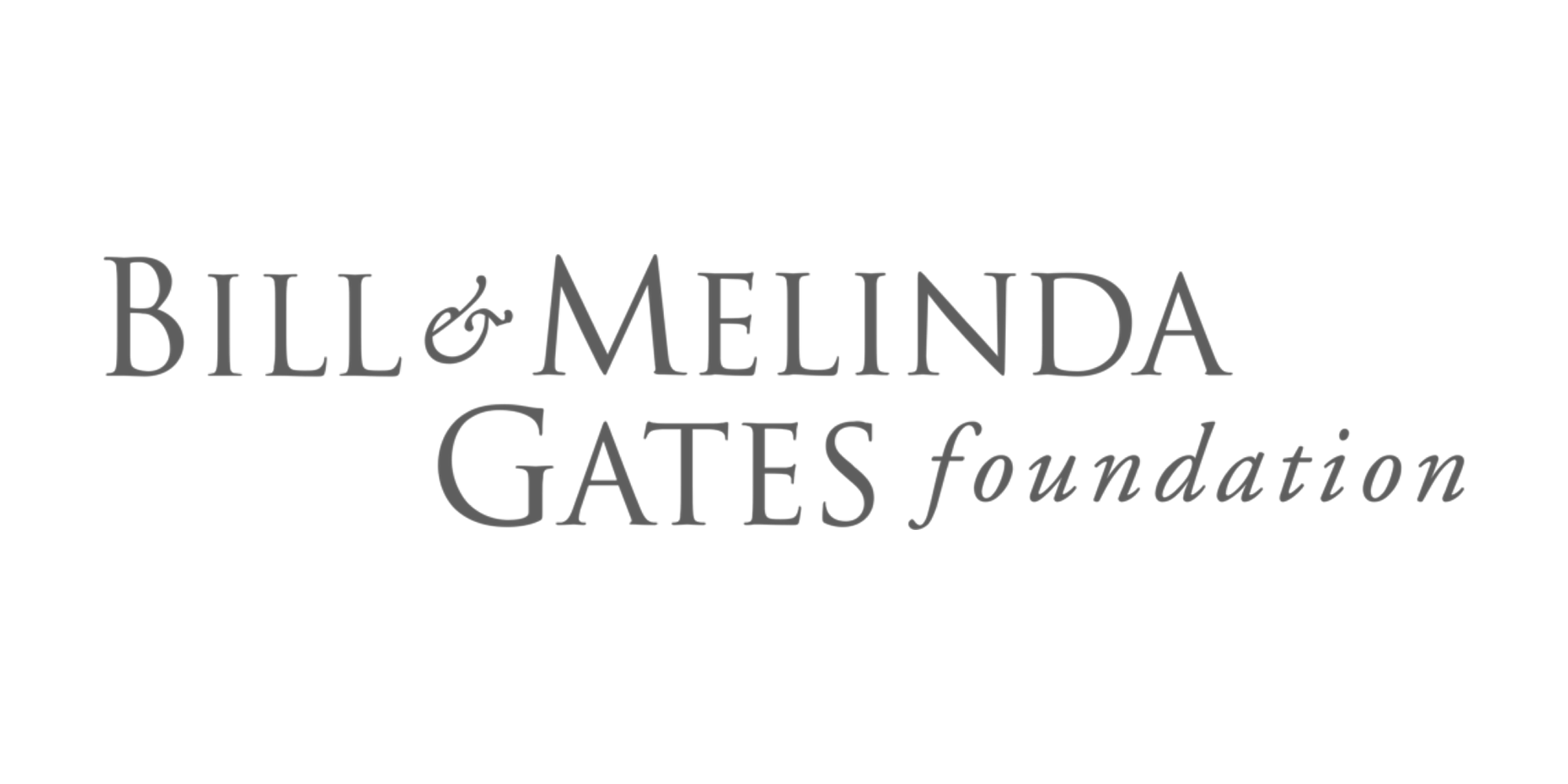 logo - grey - gates foundation